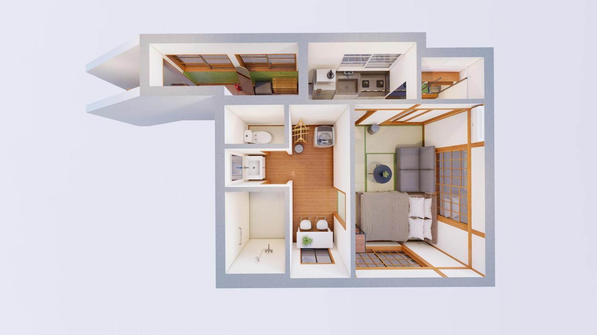 Kawanosou Shinjuku 1 Minute Apartment Tokyo Exterior photo